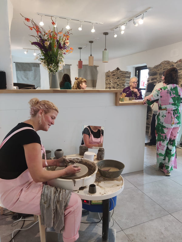 Clay Get-Together with friends, or family - in our studio in Schull