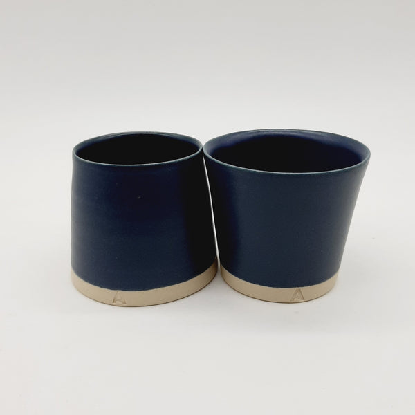 Two little Stoneware Pots. No handles